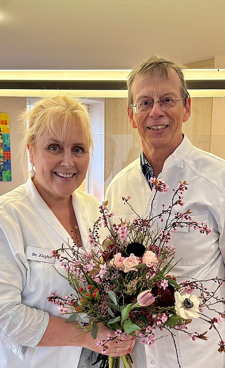 Verabschiedung Dr. Thomas Winter durch Dr. Petra Ziegler am 31.03.26